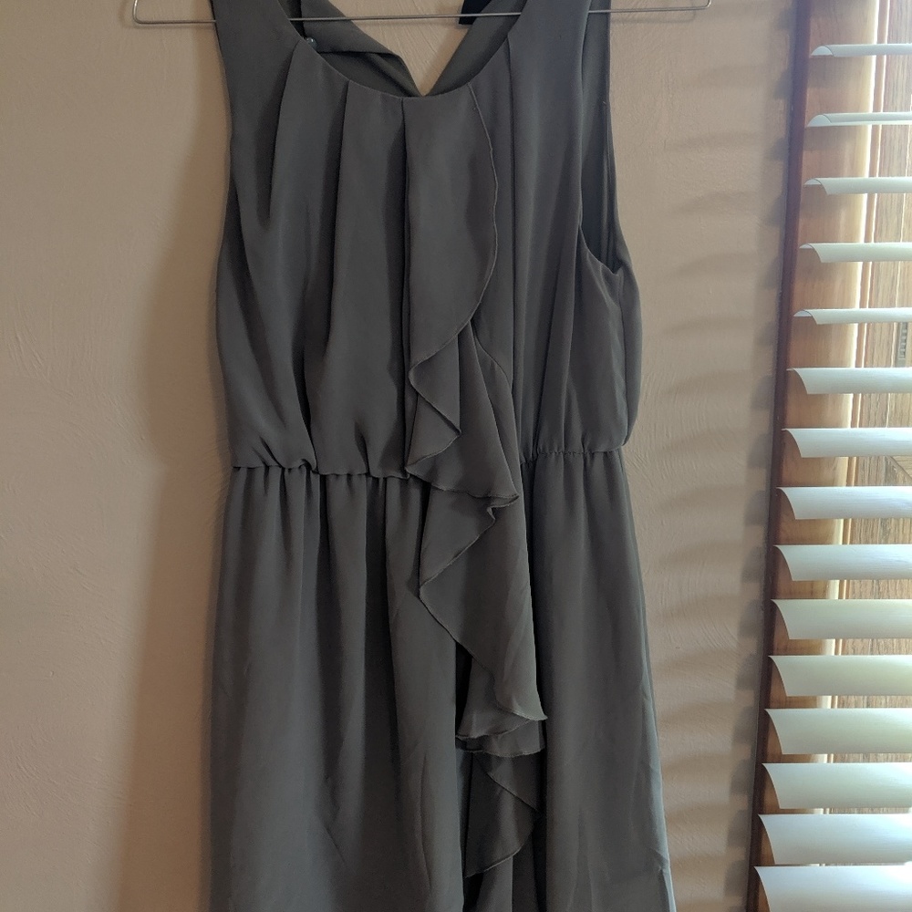 H&M olive dress